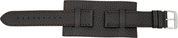 Lederuhrarmband braun