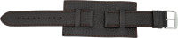 leather watch strap brown