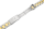 Verschlussuhrarmband Edelstahl bicolor gold