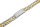 Verschlussuhrarmband Edelstahl bicolor gold