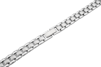 Verschlussuhrarmband Edelstahl