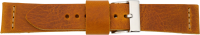 PREMIUM Lederuhrarmband cognac