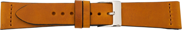 PREMIUM leather watchstrap cognac