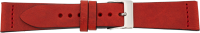 PREMIUM leather watchstrap red