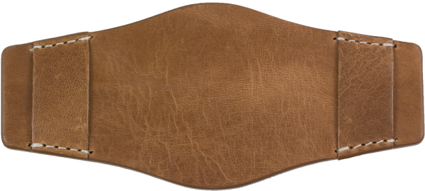 Leather Backing Pad Brown
