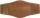 Leather Backing Pad Brown