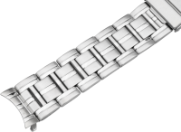 Verschlussuhrarmband Edelstahl runder Anstoß