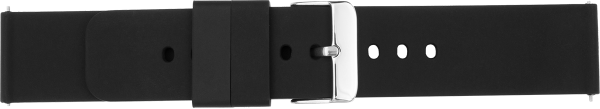 Silikonuhrarmband schwarz