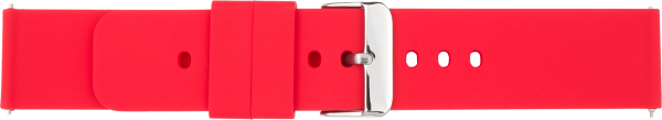 Silikonuhrarmband rot