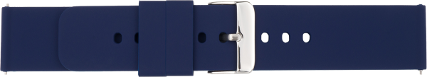 Silikonuhrarmband blau