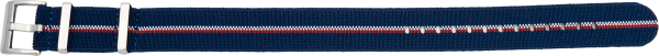 Nylon Watch Strap Elastic Blue / Red / White