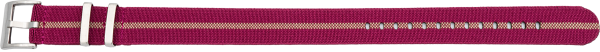 nylon watch band elastic pink / beige