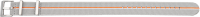 nylon watch band elastic grey / orange / white