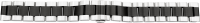 folded metal band stainless steel solid bicolor anthracite