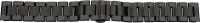 folded metal band stainless steel solid anthracite