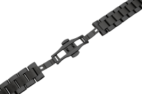 folded metal band stainless steel solid anthracite