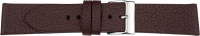 PREMIUM leather watchstrap goat dark brown XS