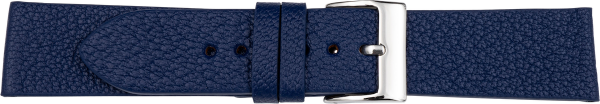 PREMIUM Lederuhrarmband Goat dunkelblau XS