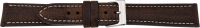 PREMIUM leather watch antelope dark brown