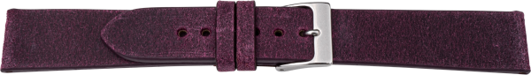 PREMIUM leather watch strap suede burgundy