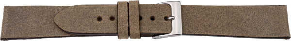 PREMIUM Lederuhrarmband Wildleder beige