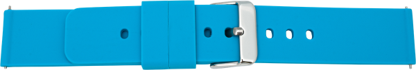 Silikonuhrarmband hellblau