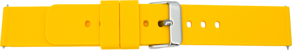 Silikonuhrarmband gelb