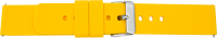 silicone watch strap yellow