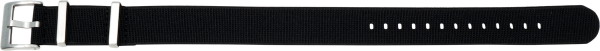nylon watch band elastic black