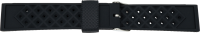 Silikonuhrarmband schwarz XL