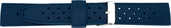 Silikonuhrarmband blau XL