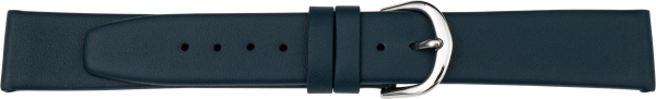 leather watch strap blue XL