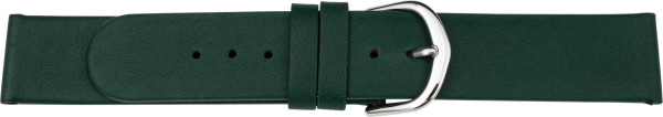 leather watch strap green