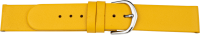 leather watch strap yellow