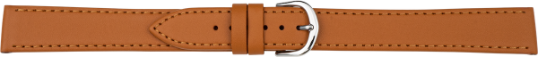 Lederuhrarmband cognac XXL