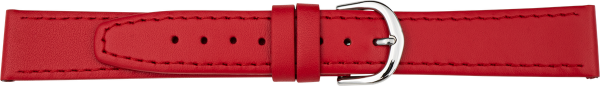 Lederuhrarmband rot XL