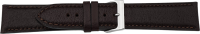 PREMIUM leather watch strap horse leather dark brown