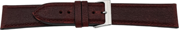PREMIUM Lederuhrarmband echt Pferd bordeaux