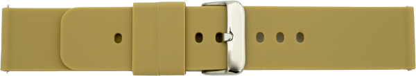 silicone watch strap beige