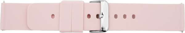 Silikonuhrarmband rosa