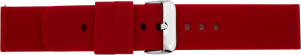 Silikonuhrarmband dunkelrot