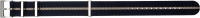 nylon watch band exclusive dark blue / beige