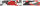 faux leather strap camouflage red