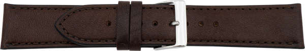 leather watch strap dark brown | Italian Leather