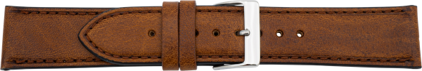 Lederuhrarmband braun | Italienisches Leder