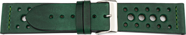 PREMIUM Leather Watch Strap Green